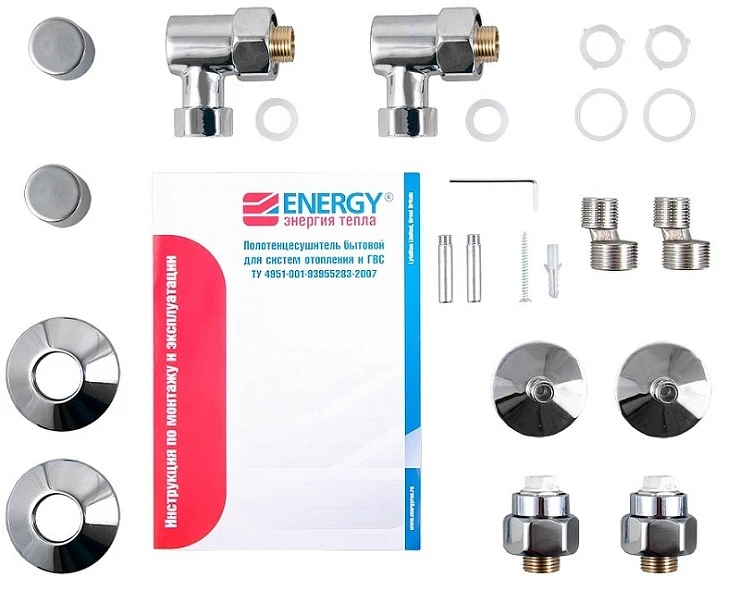 Полотенцесушитель водяной Energy Prestige 80х50 см EWTR0PRES0805000000 хром