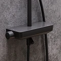 Душевая стойка Damixa Scandinavian Pure 936760300 черная матовая