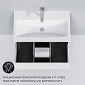 Тумба с раковиной AM.PM Gem 75 белый глянец
