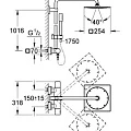 Душевая стойка Grohe Rainshower F-series System 10 27469000 хром
