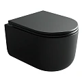 Унитаз подвесной Ceramica Nova Ulma CN4006TMB черный матовый
