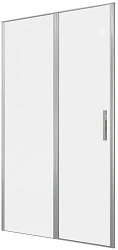 Душевая дверь в нишу Allen Brau Priority 120x200 см 3.31032.BA профиль серебро, стекло прозрачное
