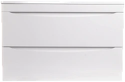 Тумба с раковиной Style Line Бергамо мини 80 антискрейч белый матовый