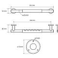 Поручень Bemeta Omega 104507661 хром
