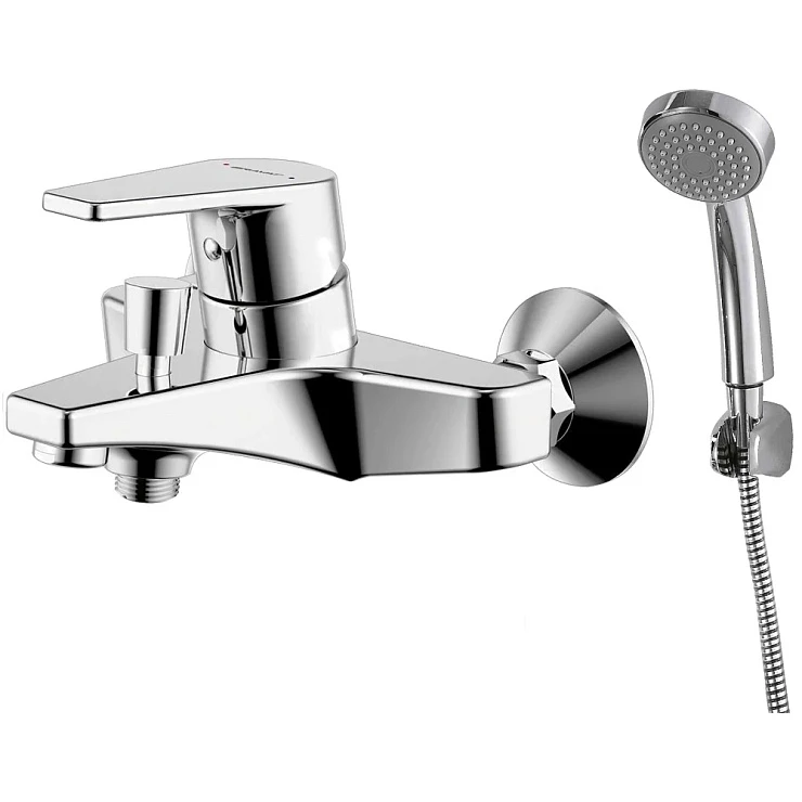 Смеситель для ванны с душем Bravat Line F65299C-B-RUS хром
