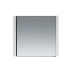 Зеркало-шкаф AM.PM Sensation M30MCL0801WG с подсветкой, белый глянец