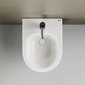 Биде подвесное Ceramica Nova Play CN3002 белый глянец