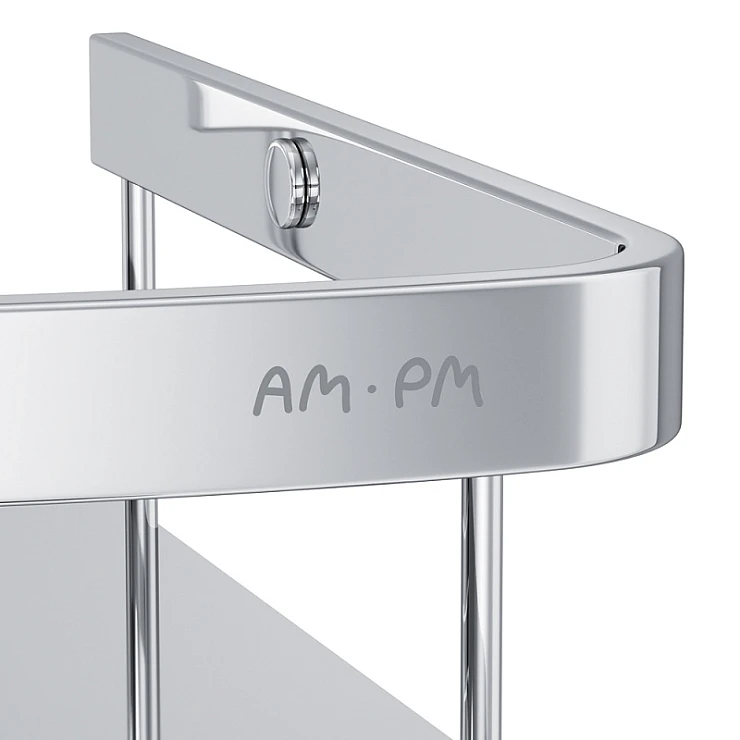 Полка AM.PM Sense L A7454200 угловая, двойная, хром