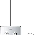 Термостатический смеситель Grohe Grohtherm SmartControl 29156LS0 для душа, хром / белый