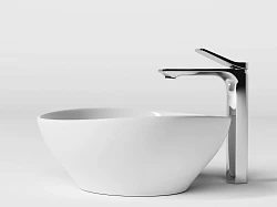 Раковина накладная Ceramica Nova Element CN6016 белая глянцевая
