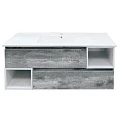 Тумба с раковиной Comforty Турин 120 00004137137CF дуб бежевый