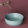 Раковина накладная Ceramica Nova Element CN6022MLG зеленая матовая