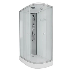 Душевая кабина Niagara Eco 120x80см NG-4312 L профиль серебро