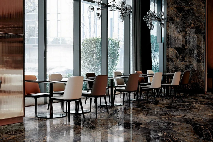 Керамогранит Global Tile Decorum 120x60 GT1206011705HPR черный