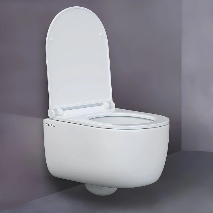 Унитаз подвесной Berges Ego 082111 белый глянец