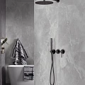 Душевой комплект Timo Saona SX-2349/03SM с внутренней частью, черный