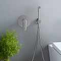 Гигиенический душ Aquatek Бетта AQ1119CR со смесителем, с внутренней частью, хром