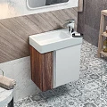 Раковина накладная Aquaton Эрис 46 1WH301972 белая