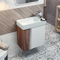 Раковина накладная Aquaton Эрис 46 1WH301972 белая