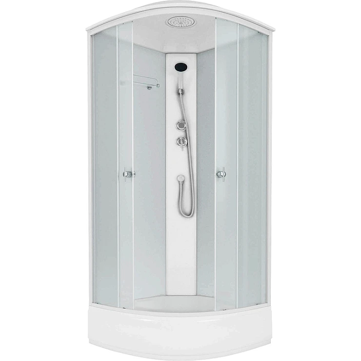 Душевая кабина Niagara Eco 90х90см NG-5304-14 профиль белый