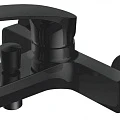 Смеситель для ванны с душем Aquanet Static Black AF330-20B черный матовый