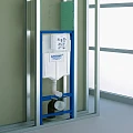 Система инсталляции для унитазов Grohe Rapid SL 38775001 4в1 с кнопкой хром глянцевая