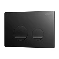 Кнопка смыва Esbano SLIM-37MB ESINSLM37MB черный матовый