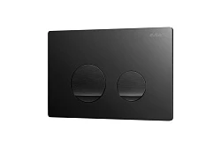 Кнопка смыва Esbano SLIM-37MB ESINSLM37MB черный матовый
