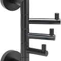 Крючок Bemeta Dark 104206070 поворотный, черный матовый