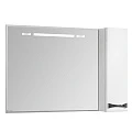 Зеркало-шкаф Aquaton Диор 100 1A167902DR01R белый