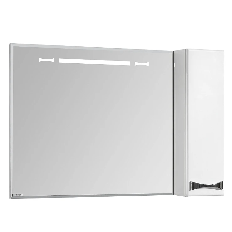 Зеркало-шкаф Aquaton Диор 100 1A167902DR01R белый