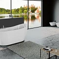 Акриловая ванна BelBagno 152,5x80x76 BB301 белая глянцевая