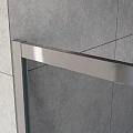 Душевая дверь в нишу Vincea Garda 190см VDS-1G2190CH профиль хром, стекло шиншилла