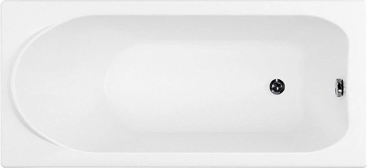 Акриловая ванна Aquanet Nord 140x70 со шторкой Aquanet Alfa 4 NF6222-pivot 170193 + 196049 белая