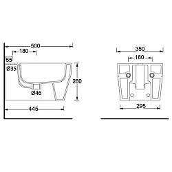 Биде подвесное BelBagno ALISE BB540BH белый глянец