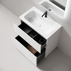 Тумба под раковину Sancos Folk Floor 80 FL80FW напольная, Bianco