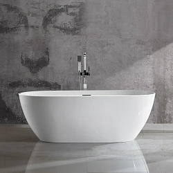 Акриловая ванна Vincea 160x81.5 VBT-408-1600 белая глянцевая