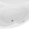 Акриловая ванна Aquanet Capri 160x100 L с каркасом и смесителем Grohe BauEdge 2511700A белый, хром