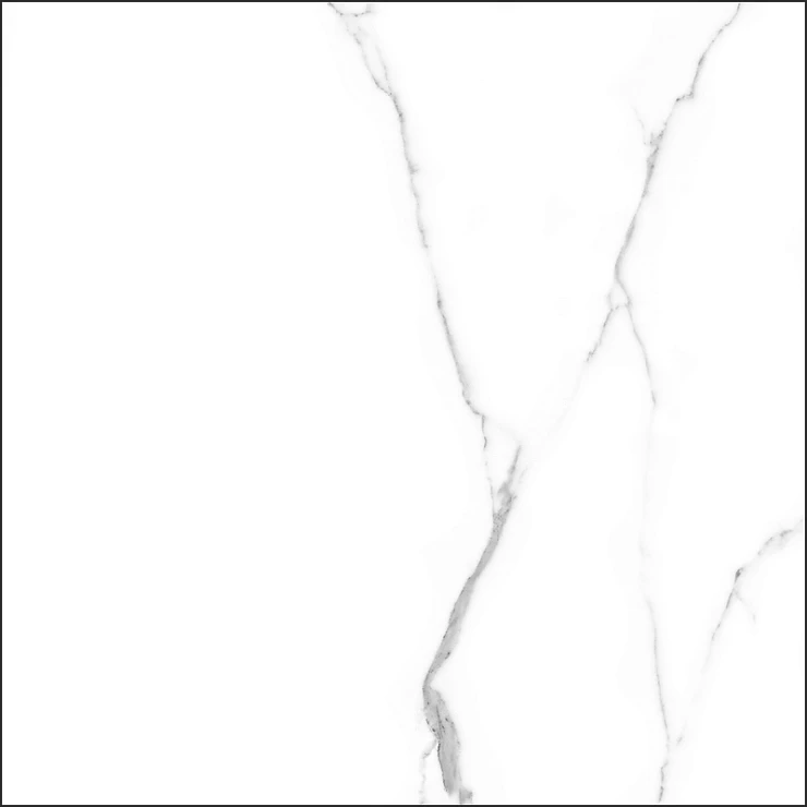 Керамогранит Global Tile Marmo 60x60 GT60600203MR белый 