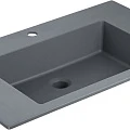 Тумба с раковиной Vincea Chiara 80 темный дуб