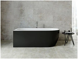 Акриловая ванна Aquanet Family Elegant A 180x80 3805N Matt Finish 3805-N-MW черная матовая