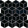 Декор Греппи черный мозаичный глянцевый 45x37,5x1, 1, шт
