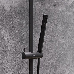 Душевая стойка Damixa Scandinavian Pure 936740300 черная матовая