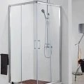 Душевой уголок Azario Greenwood 90х90см AZ-NNE1142 900 профиль хром, стекло прозрачное