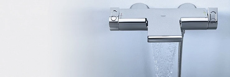 Термостатический смеситель Grohe Grohtherm 2000 New 34176001 для ванны с душем, хром