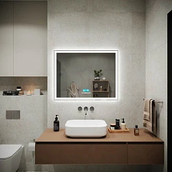 Зеркало Sancos 90х70 City CI2.900 c подсветкой