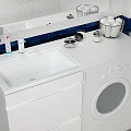 Встраиваемая раковина Style Line Даллас 120см СС-00002388 белая