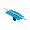 Душевой лоток Berges Simpel 80 090012 хром матовый