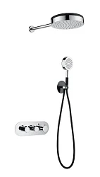 Душевой комплект Cezares MOON-SET-TA250-01 с внутренней частью, хром