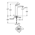 Смеситель для раковины Grohe Eurostyle New 23570003 хром